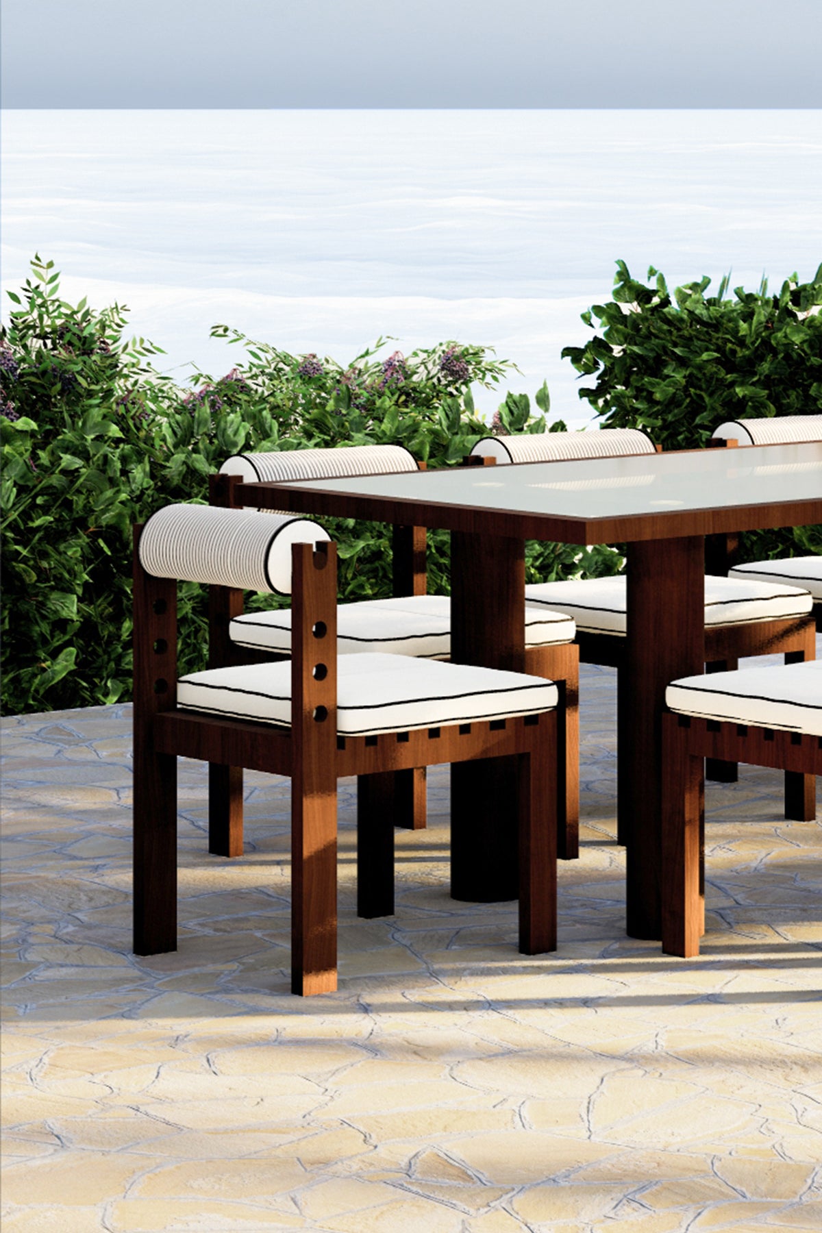 Milan Sandalye-İroko ağacından