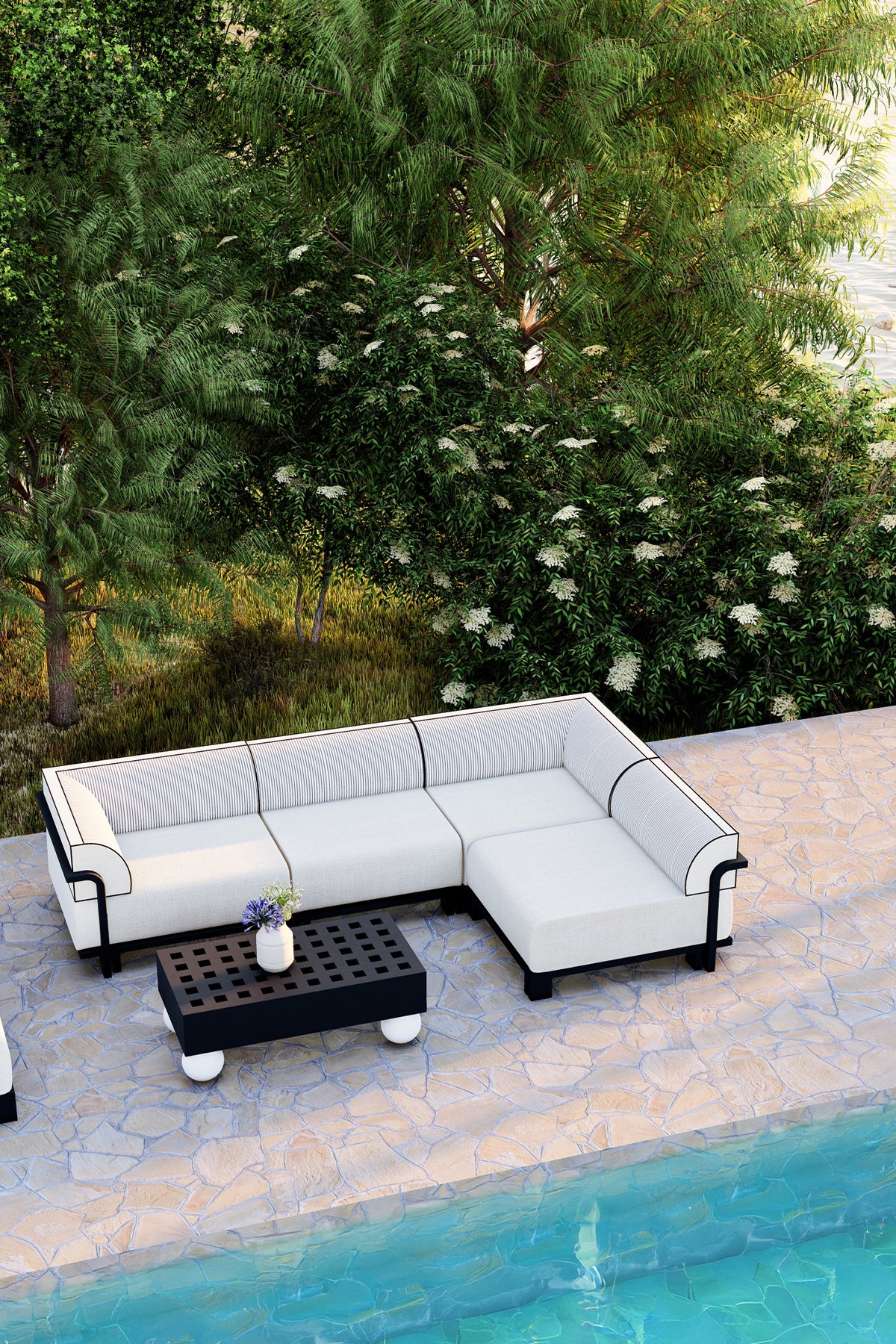 Lady Dış Mekan Corner Set