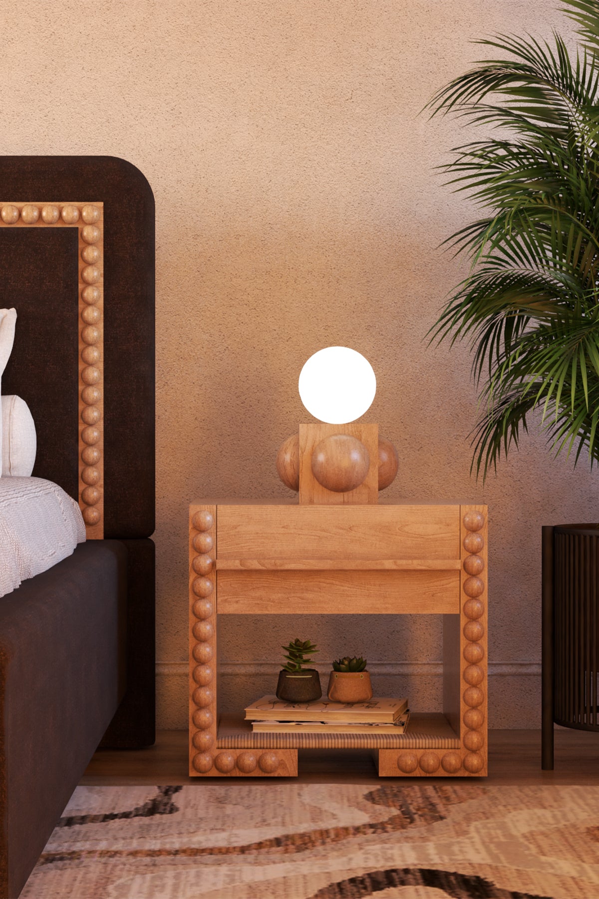 Cuddle Komodin- Natural renkli