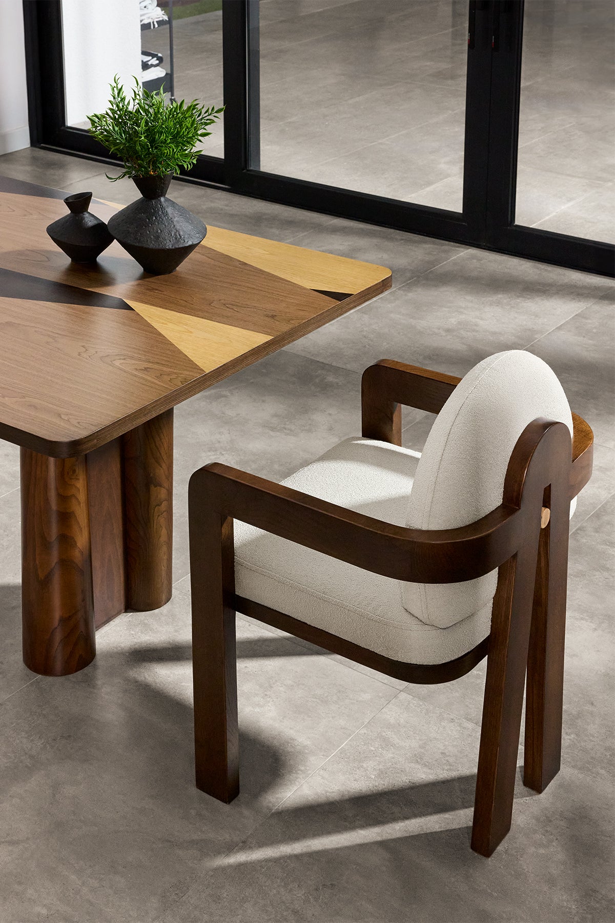 Deek Sandalye- Koyu ceviz