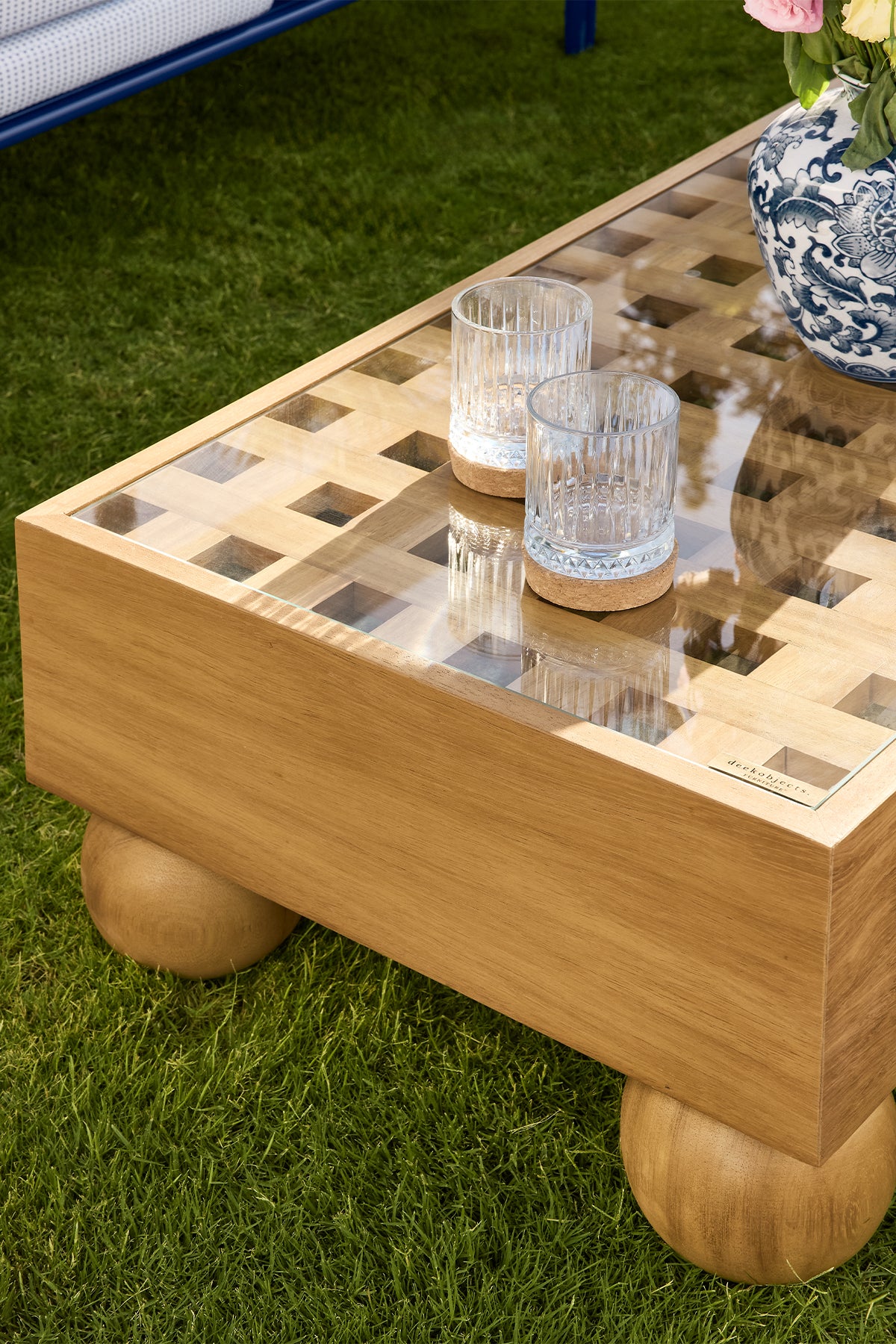 Picosso Outdoor Sehpa-İroko Ağacı