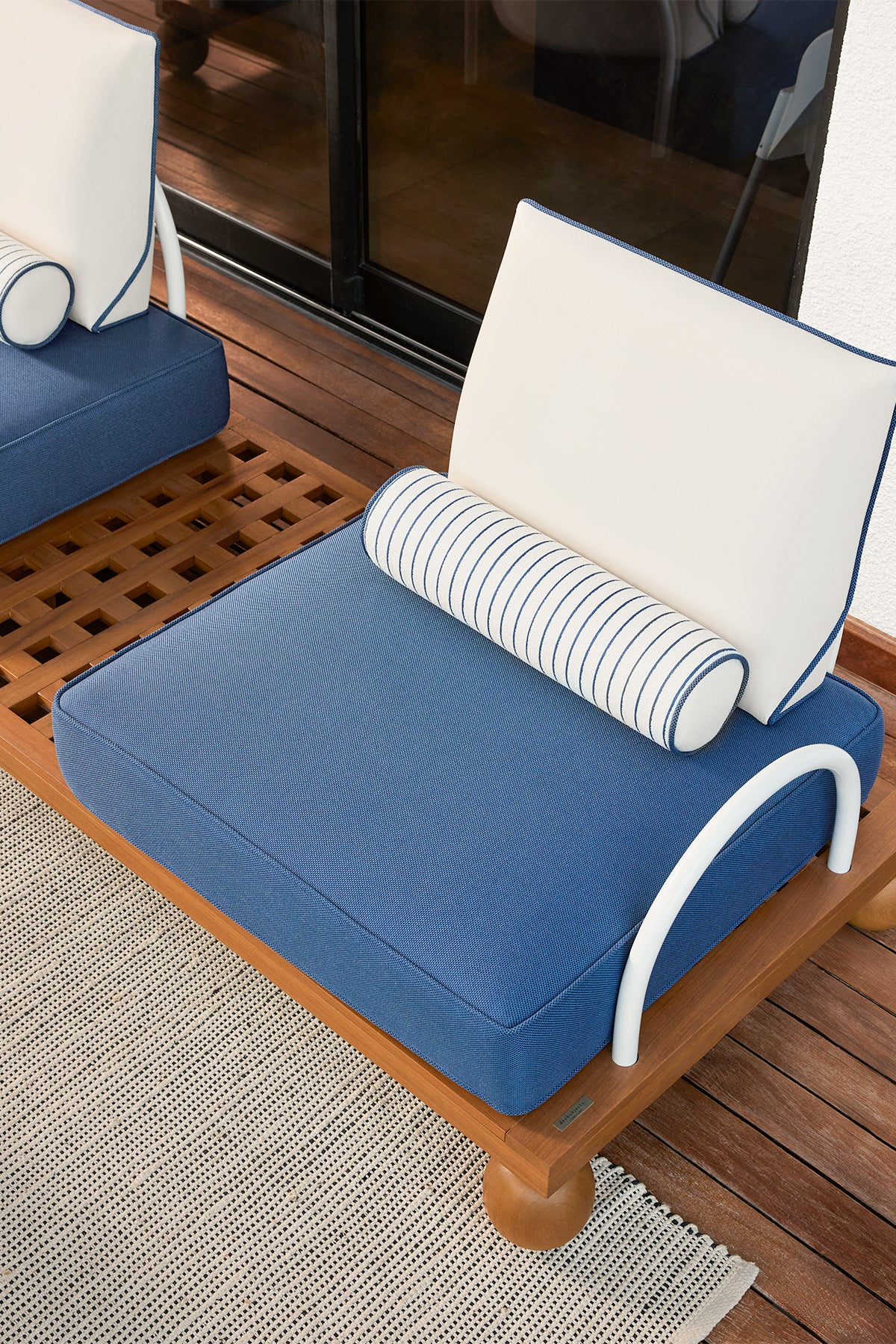 Picasso Outdoor Köşe Takımı- Mavi renk