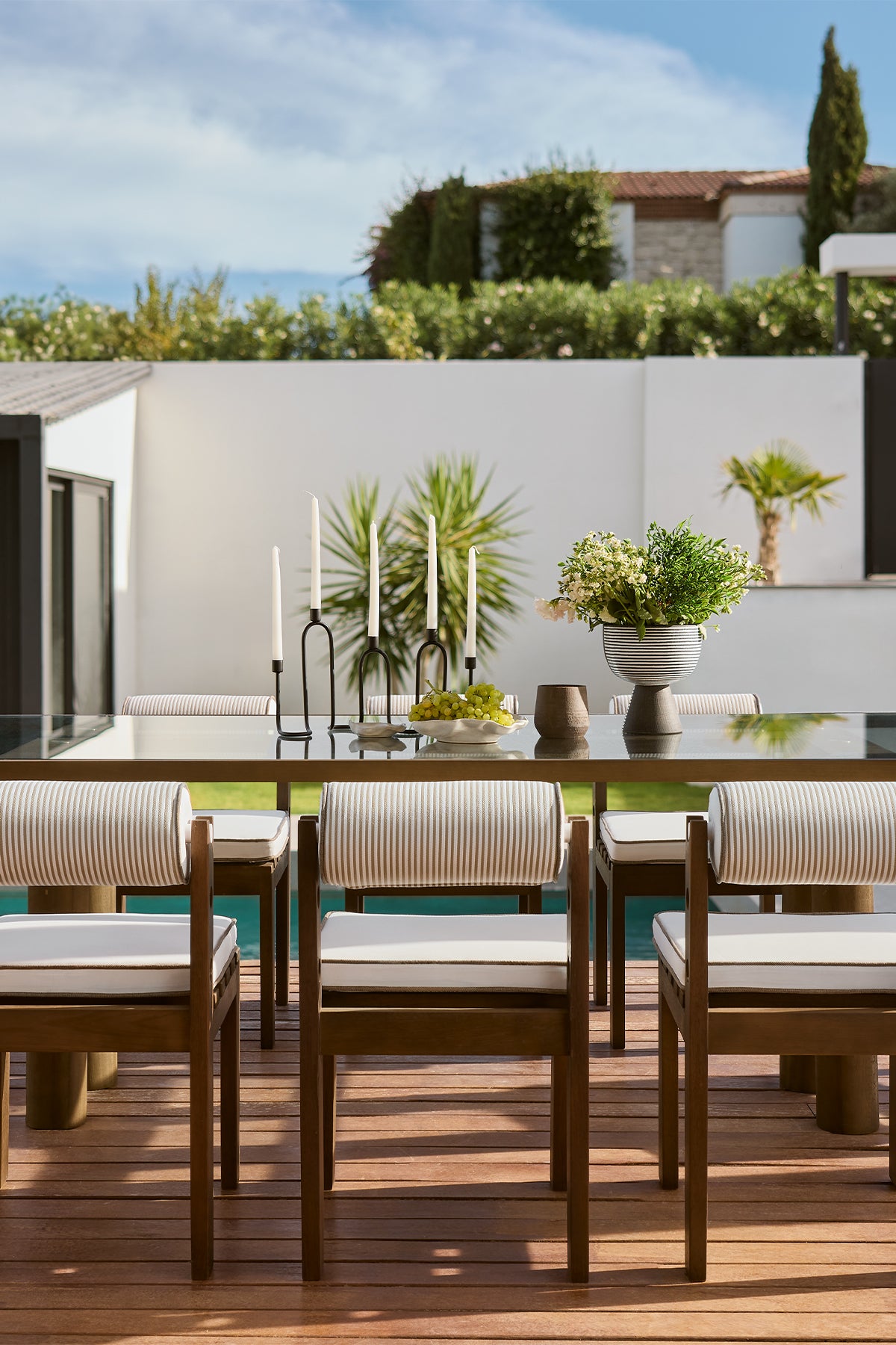 Milan Koyu ceviz Sandalye-İroko ağacından