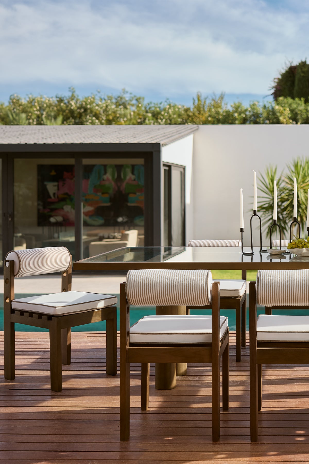 Mario Masa Seti 8 kişilik-Koyu ceviz