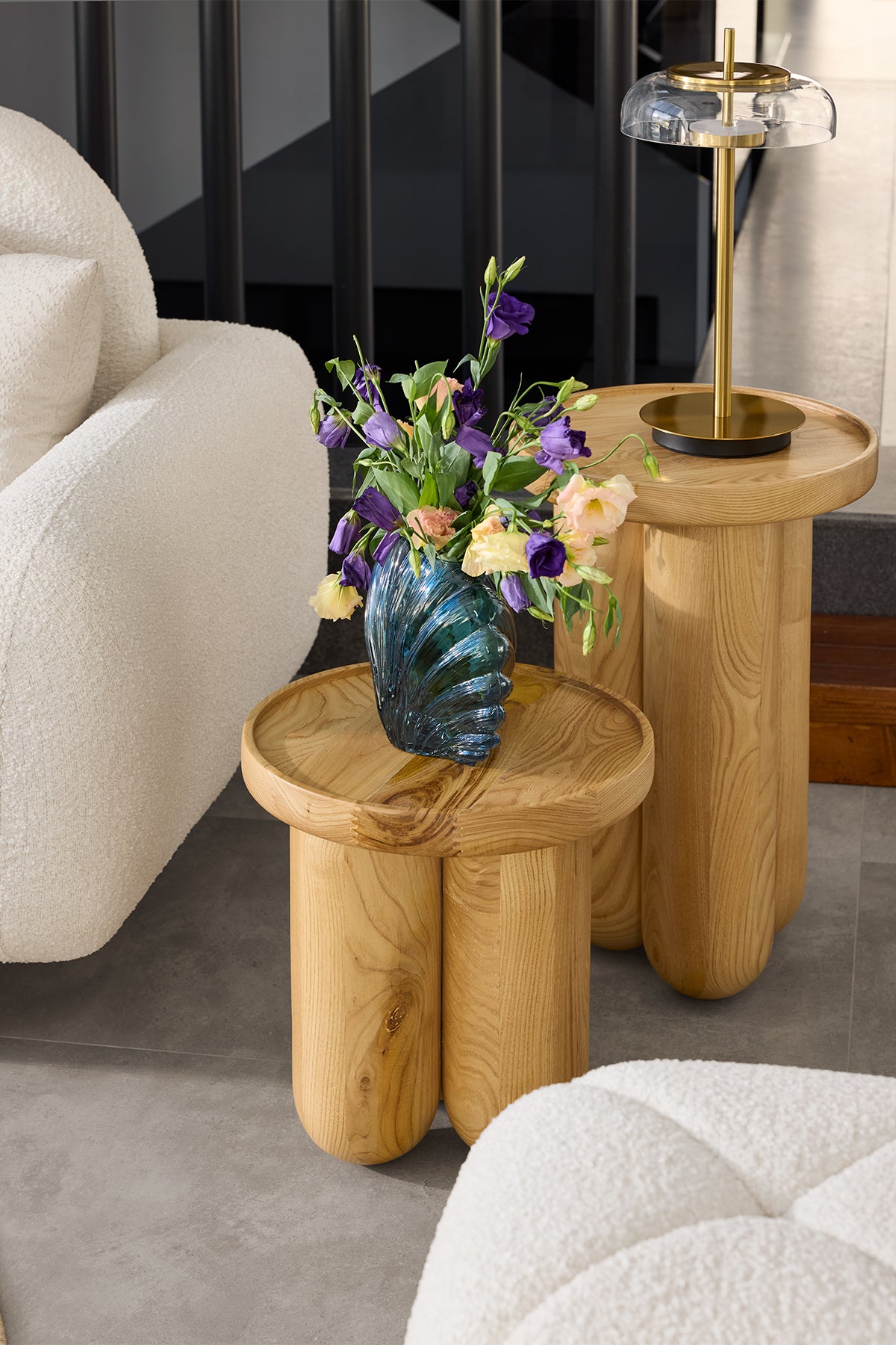 Mantar Sehpa Büyük Boy-Natural