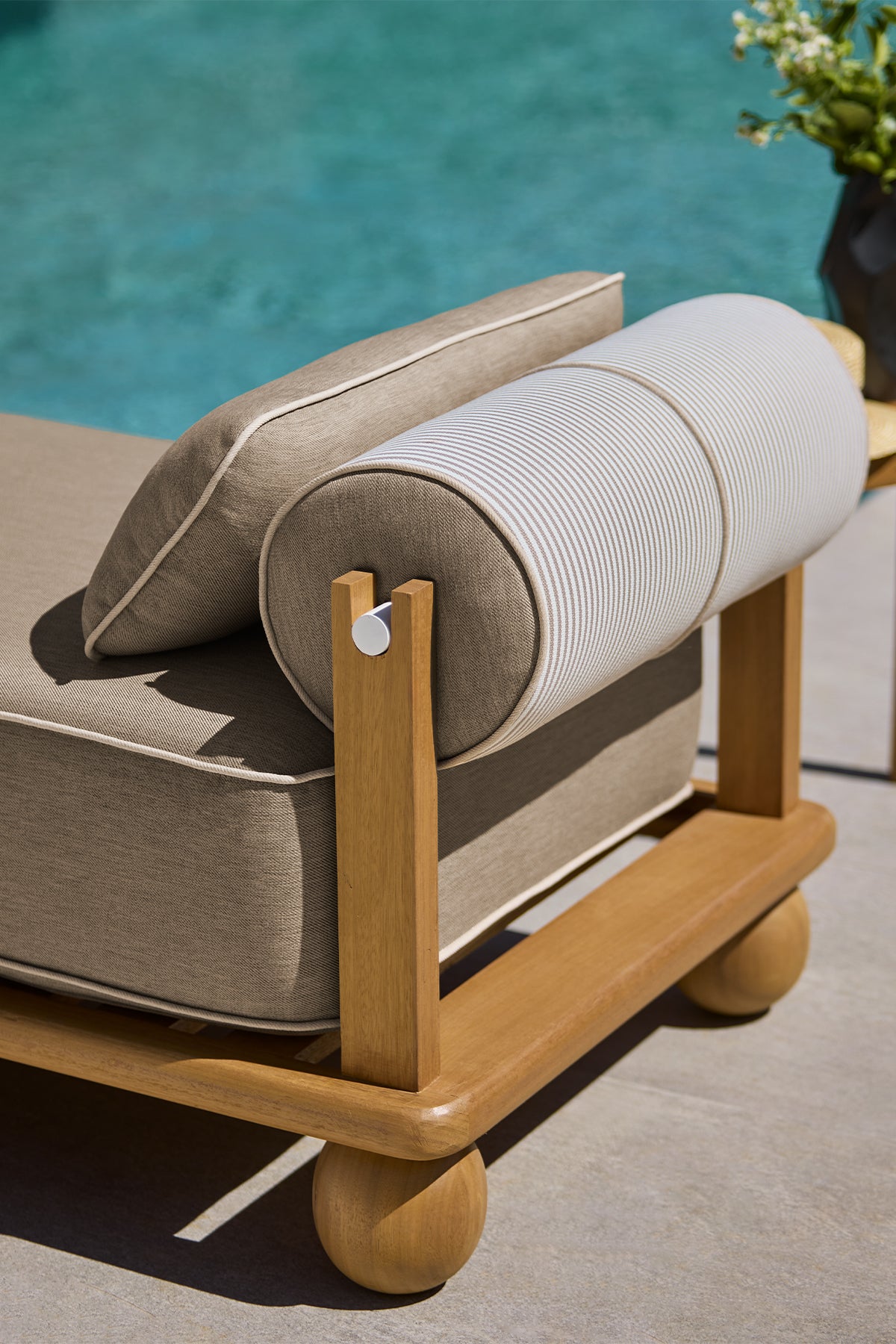 Mario Şezlong-Natural renkli