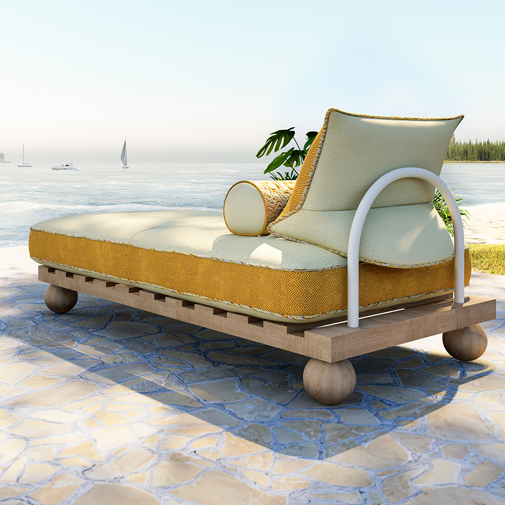 Picasso Outdoor Daybed- natural 01